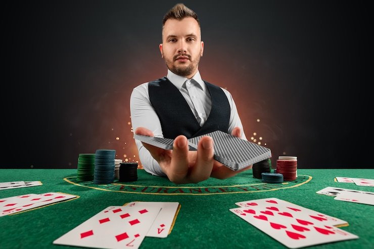 Antarmuka aplikasi mobile gacor 108 menampilkan dealer langsung blackjack dan menu sportsbook